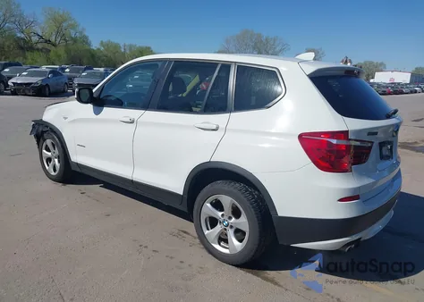2011 BMW X3 xDrive28I из США, поврежденный, VIN 5UXWX5C50BL713944